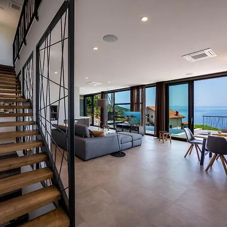 Extravagant Istria Orska Prestige 5 Bedrooms Jacuzzi And Sauna Opatija Villa Icici
