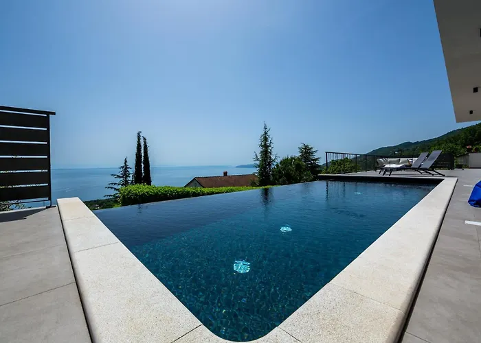 Extravagant Istria Orska Prestige 5 Bedrooms Jacuzzi * Ičići